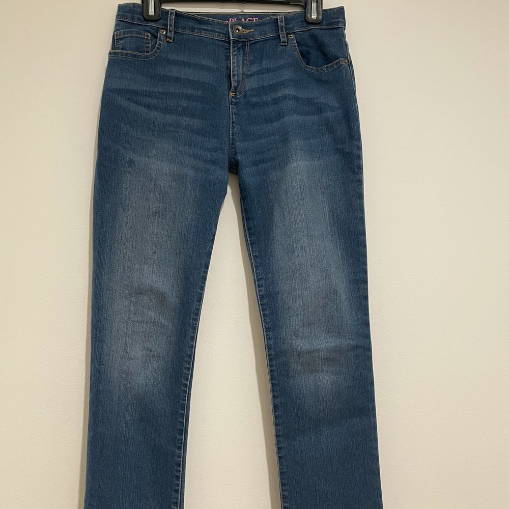 Place skinny Etroite blue Jean